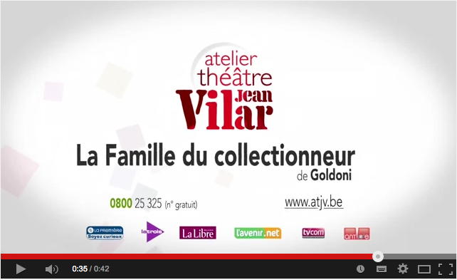 Illustration Youtube. Soirée réveillon 2015. La Famille du collectionneur. 2014-12-31